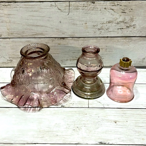 Vintage Pink Fairy Lamp - Picture 5 of 9